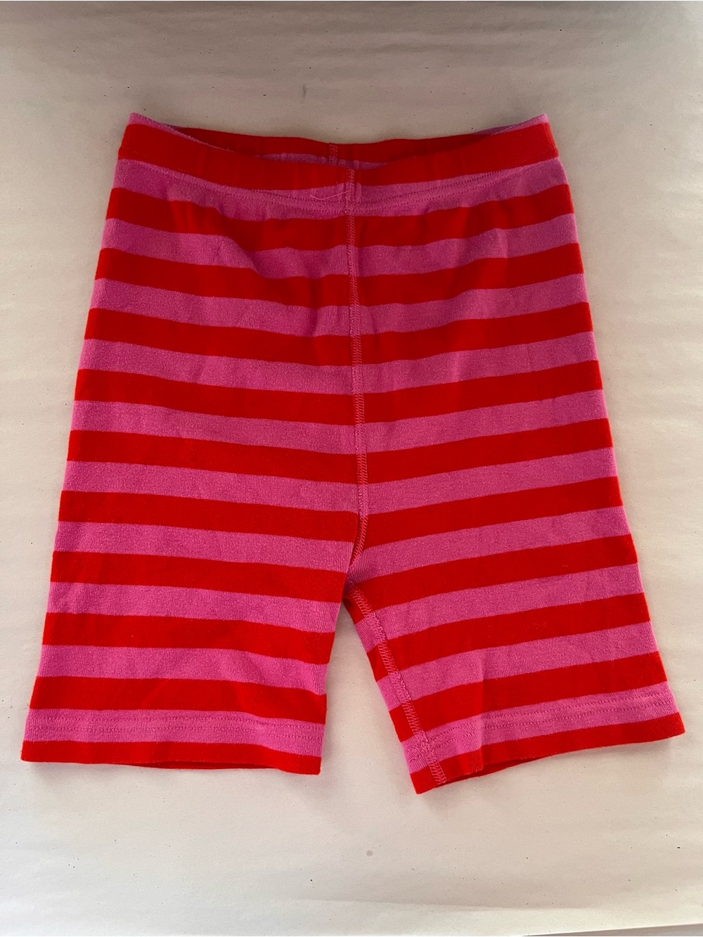 Hanna Andersson Lot of 2 Organic Cotton Striped Pajama Shorts 12 - Picture 5 of 8